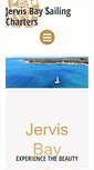 Mobile Screenshot of jervisbaysailingcharters.com.au